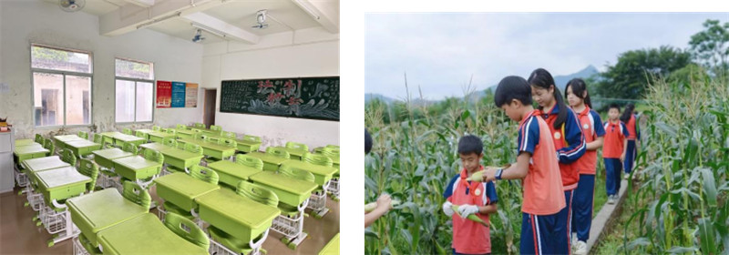 圖5：鳳田小學通過家校社聯(lián)動獲取社會資助改善學生學習環(huán)境.jpg