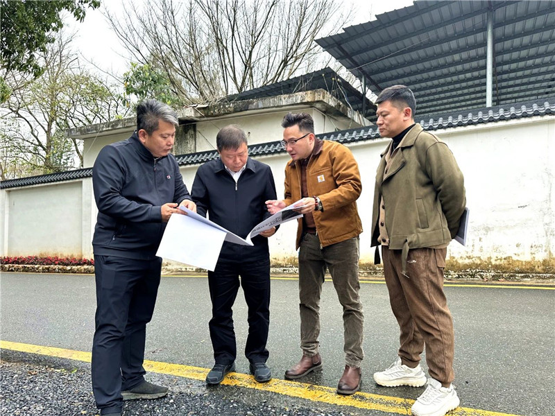 區委書記張廣暉率隊實地調研項目建設工作